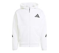 Adidas Veste de survêtement Z.N.E. New zippée à capuche Blanc Taille S