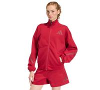 Adidas Z.n.e. Track Top Femme - Vestes Zippees, Rouge - Taille 34 - Poly Mesh Red 34