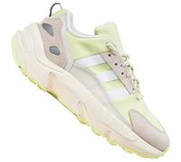 adidas ZX 22 Boost, Sneakers Homme, Off White FTWR White Pulse Lime, 42 2/3 EU