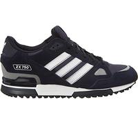 adidas Zx 750 Homme Basket , Bleu New Navy Ftw White Dark Navy, 43 1/3 EU