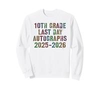 Adieu 10e année dernier Jour 2026 autographes par Lots Fin d'année Sweatshirt