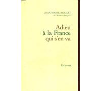 Adieu à la France qui s'en va