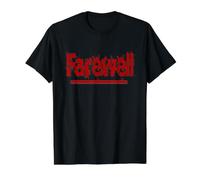 Adieu Au Revoir Prends Soin de toi Conception du Texte T-Shirt Graphique avec Valeur