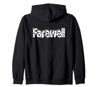 Adieu Au Revoir Takecare WhiteText Design Sweat à Capuche