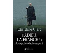 Adieu, la France !