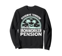 Adieu Stress Bonjour Retraite Métallier Fierté Sweatshirt
