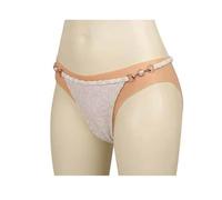 Adima Culotte en Silicone pour travestis, Fesses rembourrées, Culotte Triangle Gainante, Permet d'uriner et Peut être insérée, pour Hommes ou Femmes, Cosplay.,Bronze,Basic