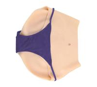 Adima Culotte en Silicone réaliste pour vagin factice - String cachant Les Fesses avec Rembourrage et Effet Push-up pour Un Look Triangulaire, idéal pour Le Cosplay Transgender.,Wheat Colored,Upgrade