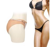 Adima Culotte vaginale en Silicone, Haute élasticité, Faux vagin et Fesses, Short modelant, Culotte dissimulatrice pour travesti,Color3,Upgrade