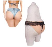 Adima Faux vagin réaliste Sissy Culotte en Silicone Cacher Gaff Triangle Shorts Peut Faire Pipi et inséré pour travesti,Color2,Upgrade