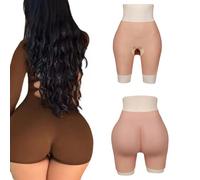Adima Short De Levage De Fesses Ouvert en Silicone, Culotte De Mise en Forme D'AméLioration des Fesses, Cosplay Drag Queen pour Femmes,Color1,One Size