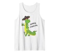 Adios Amigos Alligator Humoristique Cinco de Mayo Débardeur