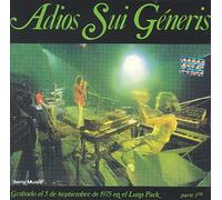 Adios Sui Generis Part One