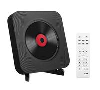 Adirigo Lecteur CD Portable de Bureau avec Bluetooth Support Mural