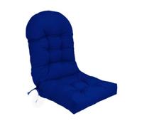 Adirondack & Rocking Chair Cushion Coussins de Patio à Dossier Haut - Intérieur/extérieur Coussin de Chaise berçante épaissi, résistant à la décoloration et imperméable,Royal Blue