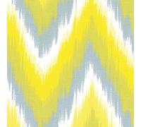 Adiserve 20 Serviettes Cocktail Paviot Ikat Jaune 25 x 25 cm