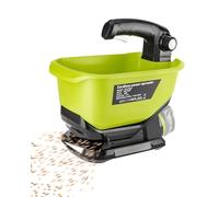 Adisipsoarin Fertilisateur pour Batterie Ryobi 18V, Distributeur de Engrais pour pelouse, Engrais, sel de Pierre et dégivrant (Batterie Non Incluse dans la Livraison)