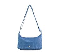 AdiStylinno Petit Sacoche Femme Bandoulière, Denim Sac a Main Femme Homme, Jean Tendance Pochette Telephone Portable Pochette pour Shopping, Voyage, Usage Quotidien