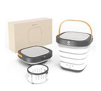 ADITAM 100V-240V 9L Machine à Laver Pliable - Machine à Laver Portable, Mini Laveuse Portable avec Essoreuse (Couleur: Gris) Double the comfort