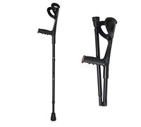 ADITAM Béquilles Pliantes pour Adultes pour Voyage, béquilles légères en Aluminium pour Avant-Bras, béquilles à Bras réglables en Hauteur, adaptées à Une Hauteur de 140-190 cm/4' 5''-6'