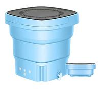 ADITAM Machine à laver portable, mini machine à laver pliable avec poignée, machine de nettoyage super silencieuse, écran tactile et machine à laver réutilisable pour vêtements, sous-vêtements,