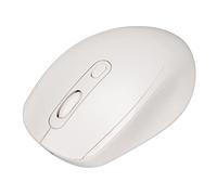 ADITAM Souris mécanique sans Fil, 1600 DPI, Souris Rechargeable USB 2,4 G, Design Ergonomique, DPI réglable sur 3 Niveaux, Plug and Play (Blanc) Double The Comfort