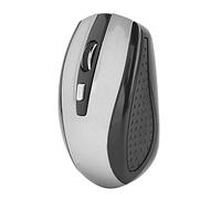 ADITAM Souris sans Fil, Souris Optique d'ordinateur avec Conception silencieuse de Micro-Mouvement, Souris de Jeu sans Fil pour Ordinateur Portable, réglage Intelligent jusqu'à 1600 DPI (Argent)