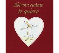 Adivina cuánto te quiero desplegable mini caja roja