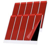 Adiwo 10 Pièces Ruban Adhésif Double Face Extra Fort, Tampons Adhésifs Double Face, 90 x 20 mm Ruban Adhésif pour Plaques d'Immatriculation pour Voiture Décoration Fixation DIY Bande LED