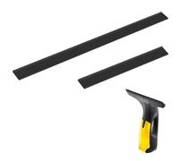 Adiwo 2 Pièces Caoutchouc Raclette Vitre 17cm+28cm Remplacement, Lèvres Caoutchouc de Rechange, Remplacement de Raclette Lèvres en Caoutchouc pour Karcher WV1 WV2 WV5 WV50 WV55 WV60 WV75