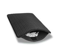 Adiwo Tapis de litière pour Chat, 30x45cm Tapis Litière Chat Bac à Litière pour Chats, EVA Imperméable Conception en nid d'abeille à Double Couche Tapis de Toilette Chat, Convient aux Petits Animaux