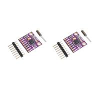Adiythbm 9- Module de capteur d'attitude MCU-055 avec fusion BNO055 pour | La coque PC + métal abrite le MCU-055, offrant une construction robuste et un design compact en lot de 2 pour un prototypage