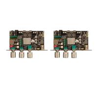Adiythbm Amplificateur Bluetooth mono 100 W avec couplage stéréo gauche | Cadeau pour les amateurs d'électronique ; kit compact à deux cartes, puce TPA3116D2 et performance mono 100 W pour les