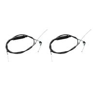 Adiythbm Câble d'accélérateur sécurisé pour DT125 DT125K 146 cm | Câble d'accélérateur de haute qualité avec ajustement sûr et construction en ABS + métal pour une conduite fiable.