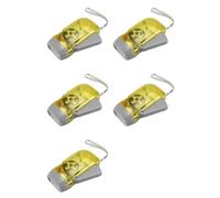 Adiythbm Dynamo Lampe torche à manivelle 5 x 3 LED | La portée visible atteint jusqu'à 5 mètres dans les zones extérieures bien éclairées, vous permettant de trouver des chemins
