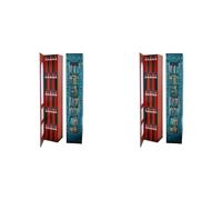 Adiythbm Lot de 4 calendriers de l'Avent pour la maison | Un assortiment aléatoire de petits livres ajoute de la fantaisie et de l'anticipation quotidienne, idéal pour les réunions de