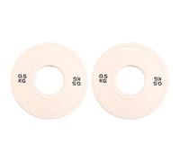 Adiythbm Plaques de type micro-type compatibles avec tous les ensembles | Compatible avec les ensembles d'haltères et de kettlebells standard pour homme et femme, 0,5 kg chacun.