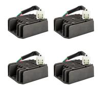 Adiythbm Régulateur redresseur 4 fils 2 phases Full Wave 12 V DC pour | Le puissant régulateur améliore l'efficacité de charge et stabilise la charge de la batterie sous différentes vitesses du