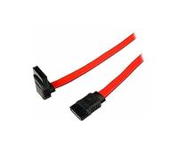 adj 320 - 00046 - Câble Flat SATA, 0,5 m, Angled Rouge