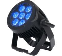 American DJ 7P HEX IP - Par LED IP65 - 7 LEDs RGBAW+UV de 12W - Etanche