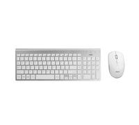 ADJ KIT TASTIERA + MOUSE WIRELESS SILVER