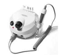 Adj Table 20000 TR/Min perceuse à Ongles électrique Ponceuse pédicure manucure Ensemble équipement de Polissage (Grey-202DMJ)