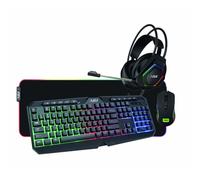 ADJ TASTIERA/Mouse/CUFFIA/Pad Kit Hulk Gaming Multimedia 4IN1 Wired Marque