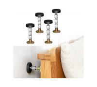 Adjable Threaded Bed Frame Anti-shake Tool Board Stoppers Bedside Anti Shake Tool for Beds Cabi Sofas 4pcs(27-114mm)