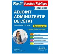 Adjoint Administratif De L'etat Principal De 2e Classe - Tout-En-Un