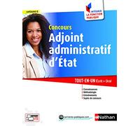 Adjoint administratif d'État - Catégorie C - 2017 - Intégrer la fonction publique