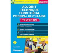 Adjoint technique territorial principal de 2e classe: 2021-2022