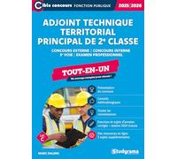 Adjoint technique territorial principal de 2e classe - Tout-en-un (Concours 2025-2026): Concours externe - Concours interne - 3e voie - Examen professionnel