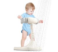 Adjustable Baby Shower Stand, Portable Folding Bath Support for Kids, Height Adjustable Standing Shower Seat, Convenient Wash Device for Boys and Girls, Easy Setup