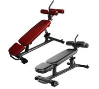 Adjustable Benches Dumbbell Stools Abdominal Board Sit-Ups Fitness Equipment Home Fitness Sit-Up Boards Multifunctional Sit-Ups(Black)